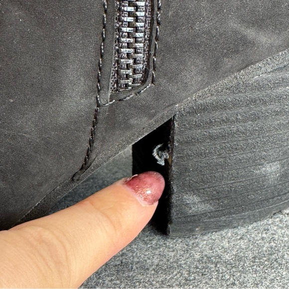 Blondo Vegas 2 Bootie Waterproof Black Ankle Boots 7.5 - Picture 9 of 13